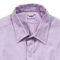 Casual Point Collar Shirt Lavender